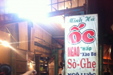 Ốc luộc bẩn, chưa chín kĩ gây nhiễm sán đường ruột